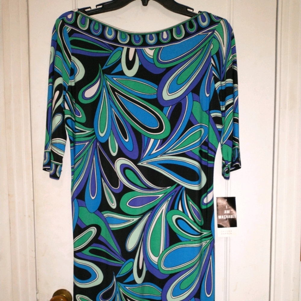 3/4 sleeve sheath dress